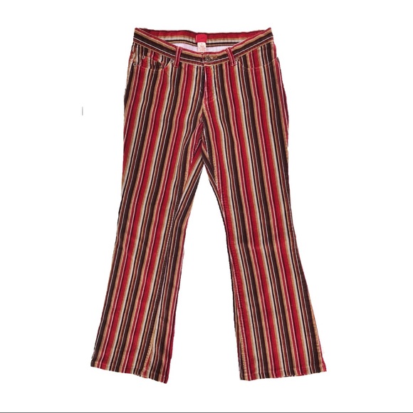 corduroy striped pants